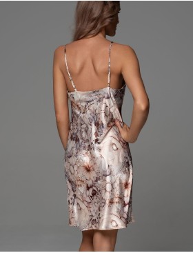 Короткая сорочка из шёлка Mia-Amore LAUREL 4780, Цвет: мультицвет, Размеры: 4XL, изображение 2