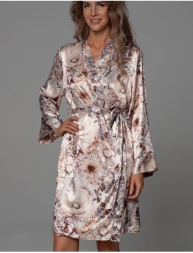 Короткий халат-кимоно Mia-Amore LAUREL 4783, Цвет: мультицвет, Размеры: 4XL/5XL