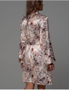 Короткий халат-кимоно Mia-Amore LAUREL 4783, Цвет: мультицвет, Размеры: 4XL/5XL, изображение 3