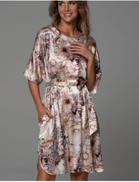 Шёлковая туника Mia-Amore LAUREL 4785, Цвет: мультицвет, Размеры: 4XL/5XL, изображение 4