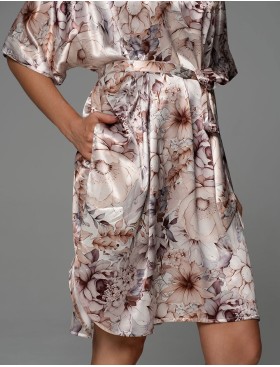 Шёлковая туника Mia-Amore LAUREL 4785, Цвет: мультицвет, Размеры: 4XL/5XL, изображение 3