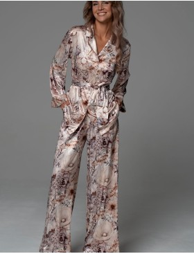 Шёлковая пижама Mia-Amore LAUREL 4786, Цвет: мультицвет, Размеры: 3XL, изображение 4