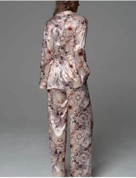 Шёлковая пижама Mia-Amore LAUREL 4786, Цвет: мультицвет, Размеры: 3XL, изображение 2