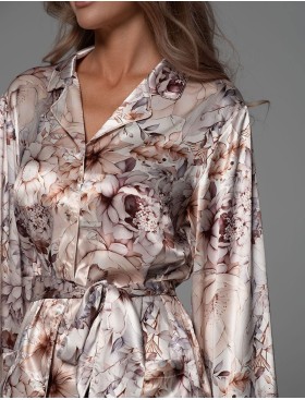 Шёлковая пижама Mia-Amore LAUREL 4786, Цвет: мультицвет, Размеры: 3XL, изображение 3