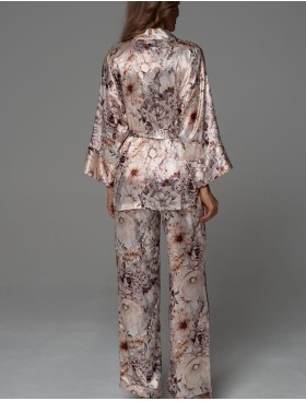 Комплект-тройка из натурального шёлка Mia-Amore LAUREL 4787, Цвет: мультицвет, Размеры: 3XL, изображение 2