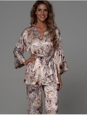 Комплект-тройка из натурального шёлка Mia-Amore LAUREL 4787, Цвет: мультицвет, Размеры: 3XL, изображение 3