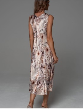 Шёлковая сорочка с рельефами Mia-Amore LAUREL 4788, Цвет: мультицвет, Размеры: 3XL, изображение 3