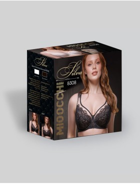 Бюстгальтер с мягкими чашками Mioocchi SILVA 8308 peonia d argento, Цвет: peonia d argento (пион), Размеры: 95D, изображение 5