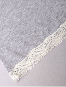 Хлопковая майка-топ Sielei NATURAL COTTON 1432 grigio melange, Цвет: grigio melange, Размеры: XL, изображение 7
