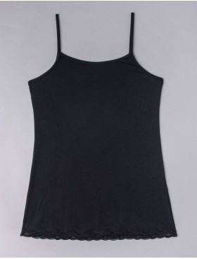 Хлопковая майка-топ Sielei NATURAL COTTON 1432 nero, Цвет: nero (черный), Размеры: XS, изображение 6