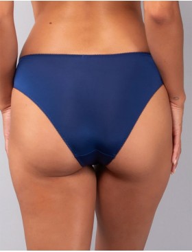 Комплект Sielei PRECIOUS балконет+слипы 78325B blu, Цвет: blu (синий), Размеры: 80B, изображение 4