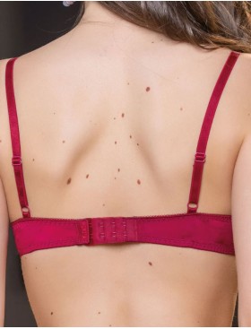 Комплект Sielei PRECIOUS балконет+слипы 78325B cherry, Цвет: cherry (вишня), Размеры: 90B, изображение 3