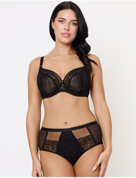 Бюстгальтер с подкроем Subtille ELENA soft side support, Цвет: черный, Размеры: 100H, изображение 5