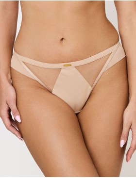 Трусики бразилиана Subtille HOLLY BEIGE mini, Цвет: бежевый, Размеры: S