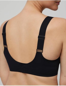 Гладкий бюстгальтер без косточек Ysabel Mora 10059 BASIC черный, Цвет: черный, Размеры: L, изображение 2