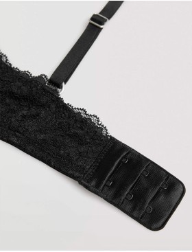 Кружевной бюстгальтер пуш-ап Ysabel Mora 10133 BASIC LACE черный, Цвет: черный, Размеры: 85B, изображение 5