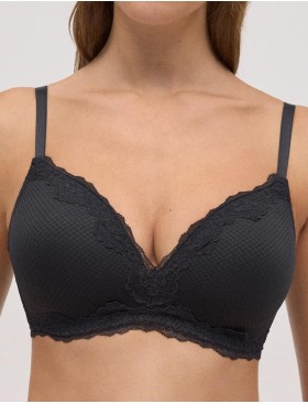 Бюстгальтер бралетт без косточек Ysabel Mora 10769 чёрный, Цвет: чёрный, Размеры: 85B