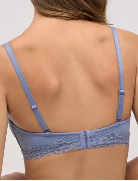 Бюстгальтер бралетт без косточек Ysabel Mora 10769 голубой, Цвет: голубой, Размеры: 85B, изображение 2