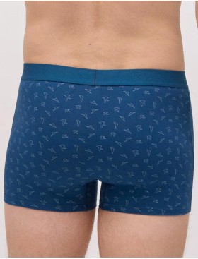 Трусы боксеры Ysabel Mora 20422 (2 шт) темно-синий + серый, Цвет: темно-синий + серый, Размеры: L, изображение 3