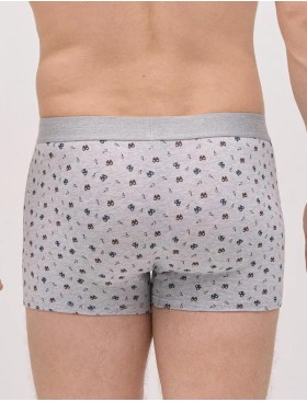 Трусы боксеры Ysabel Mora 20422 (2 шт) темно-синий + серый, Цвет: темно-синий + серый, Размеры: L, изображение 4