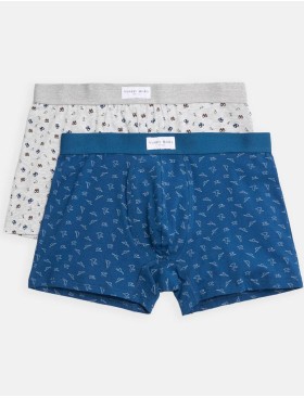 Трусы боксеры Ysabel Mora 20422 (2 шт) темно-синий + серый, Цвет: темно-синий + серый, Размеры: L, изображение 6