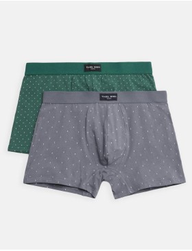 Трусы боксеры Ysabel Mora 20423 (2 шт) зелёный + серый, Цвет: зелёный + серый, Размеры: L, изображение 6