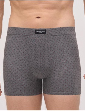 Трусы боксеры Ysabel Mora 20425 (2 шт) серый + бордо, Цвет: серый + бордо, Размеры: L, изображение 2