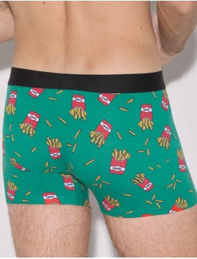 Трусы боксеры Ysabel Mora 20429 (2 шт) зелёный + серый, Цвет: зелёный + серый, Размеры: L, изображение 3