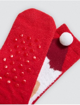 Новогодние мужские носки Ysabel Mora 22966, Цвет: красный, Размеры: 41/46, изображение 4