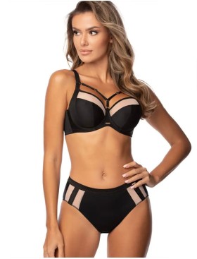 Трусы слипы Orhideja 655-000 черный-пион, Цвет: черный-пион, Размеры: L, изображение 3