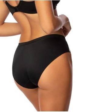 Трусы слипы Orhideja 655-000 черный-пион, Цвет: черный-пион, Размеры: L, изображение 2