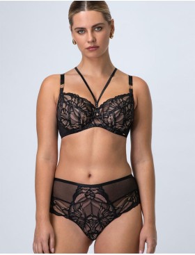 Мягкий кружевной бюстгальтер Alles THE ICON M черный, Цвет: черный, Размеры: 95G, изображение 5