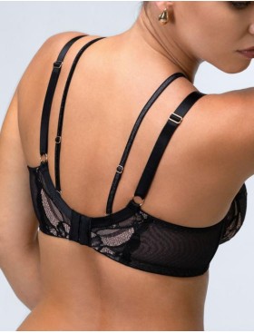 Мягкий кружевной бюстгальтер Alles THE ICON M черный, Цвет: черный, Размеры: 95G, изображение 2