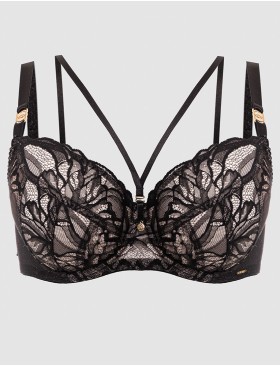 Мягкий кружевной бюстгальтер Alles THE ICON M черный, Цвет: черный, Размеры: 95G, изображение 9