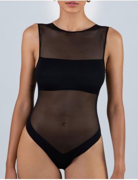 Боди-стринг Alles SKIM body черный, Цвет: черный, Размеры: S