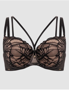 Бюстгальтер с пуш-ап вкладышами Alles THE ICON 01 P-UP черный, Цвет: черный, Размеры: 90C, изображение 7