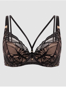 Бюстгальтер с пуш-ап вкладышами Alles THE ICON P-UP черный, Цвет: черный, Размеры: 85D, изображение 9