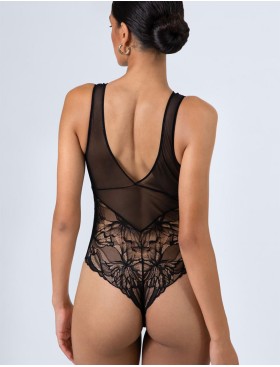 Кружевное боди Alles THE ICON body, Цвет: черный, Размеры: S, изображение 2