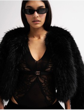 Кружевное боди Alles THE ICON body, Цвет: черный, Размеры: S, изображение 7