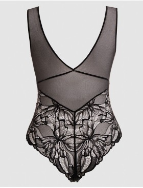 Кружевное боди Alles THE ICON body, Цвет: черный, Размеры: S, изображение 9