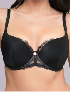 Бюстгальтер на поролоне Ava BASIC 2256 U черный, Цвет: черный, Размеры: 100B