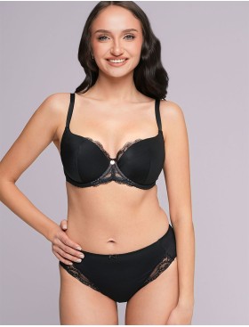 Бюстгальтер на поролоне Ava BASIC 2256 U черный, Цвет: черный, Размеры: 100B, изображение 7