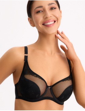 Бюстгальтер полумягкий Bella Misteria BLACK DIAMOND half padded, Цвет: черный, Размеры: 70D, изображение 3