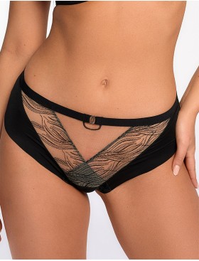 Трусы бразилиана Bella Misteria ENCHANTING FULL MOON brazilian, Цвет: черный, Размеры: L