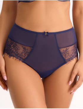 Трусы бразилиана высокие Bella Misteria MAGIC SAPPHIRE brazilian, Цвет: темно-синий, Размеры: 2XL