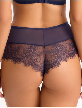 Трусы бразилиана высокие Bella Misteria MAGIC SAPPHIRE brazilian, Цвет: темно-синий, Размеры: 2XL, изображение 2