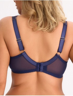 Бюстгальтер большого размера Bella Misteria MAGIC SAPPHIRE soft bralette MAXI, Цвет: темно-синий, Размеры: 100D, изображение 2