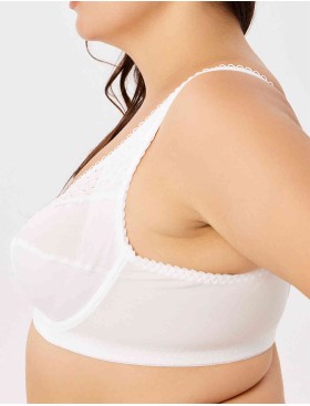 Бюстгальтер мягкий Lauma COTTON CLASSIC L02131 / L02150 белый, Цвет: белый, Размеры: 90F, изображение 5