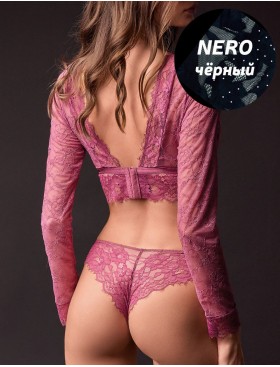 Комплект Lormar PARTY топ+бразилиана Par53925 nero, Цвет: nero (черный), Размеры: 70B, изображение 8