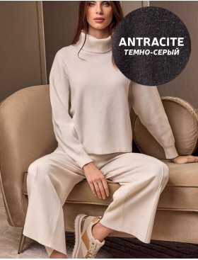 Теплый костюм из трикотажа с начесом Lormar BASIC 603897LU antracite, Цвет: antracite (темно-серый), Размеры: L/XL